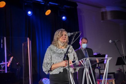 Koncert Noworoczny Miasta Wisła - Prezes PTTK Wisła Izabela Rudzińska